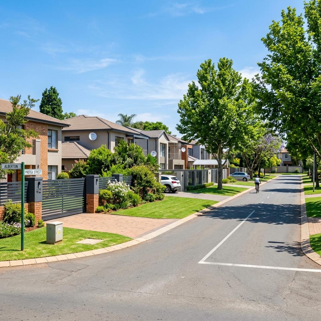 The suburbs of Alberton that Security Direct covers