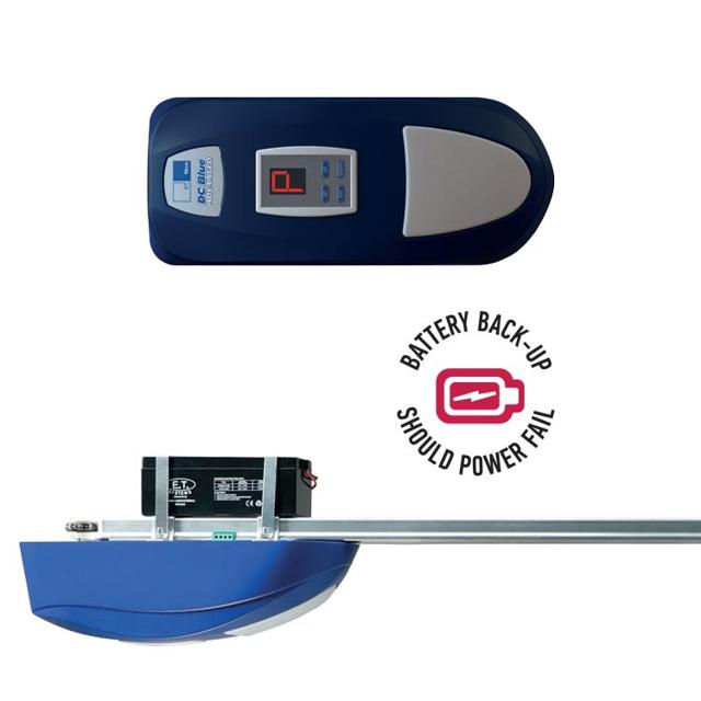 ET DC Blue Sectional garage door motor
